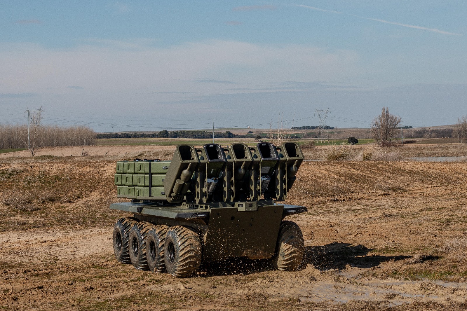 SPECTRE MLBM in mud action